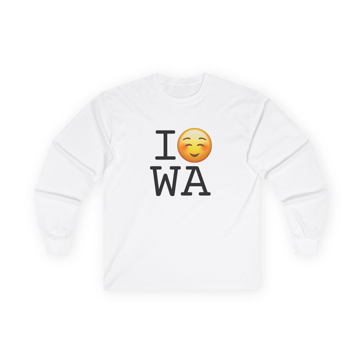 "I Blush at Washington" Long Sleeve Shirt
