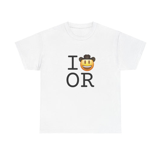 "I'm a Cowboy or Cowgirl in Oregon" Tee