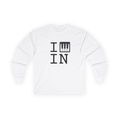 "I Piano Indiana" Long Sleeve Shirt