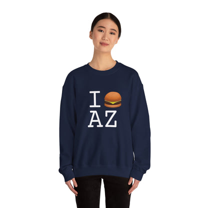 "I Cheeseburger Arizona" Sweatshirt