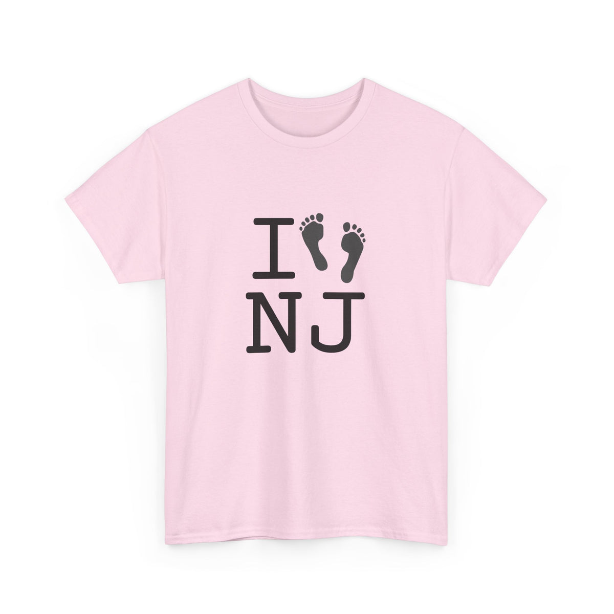 "I leave Footsteps in New Jersey" Tee