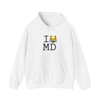 "I'm Laughing like a Cat at Maryland" Hoodie