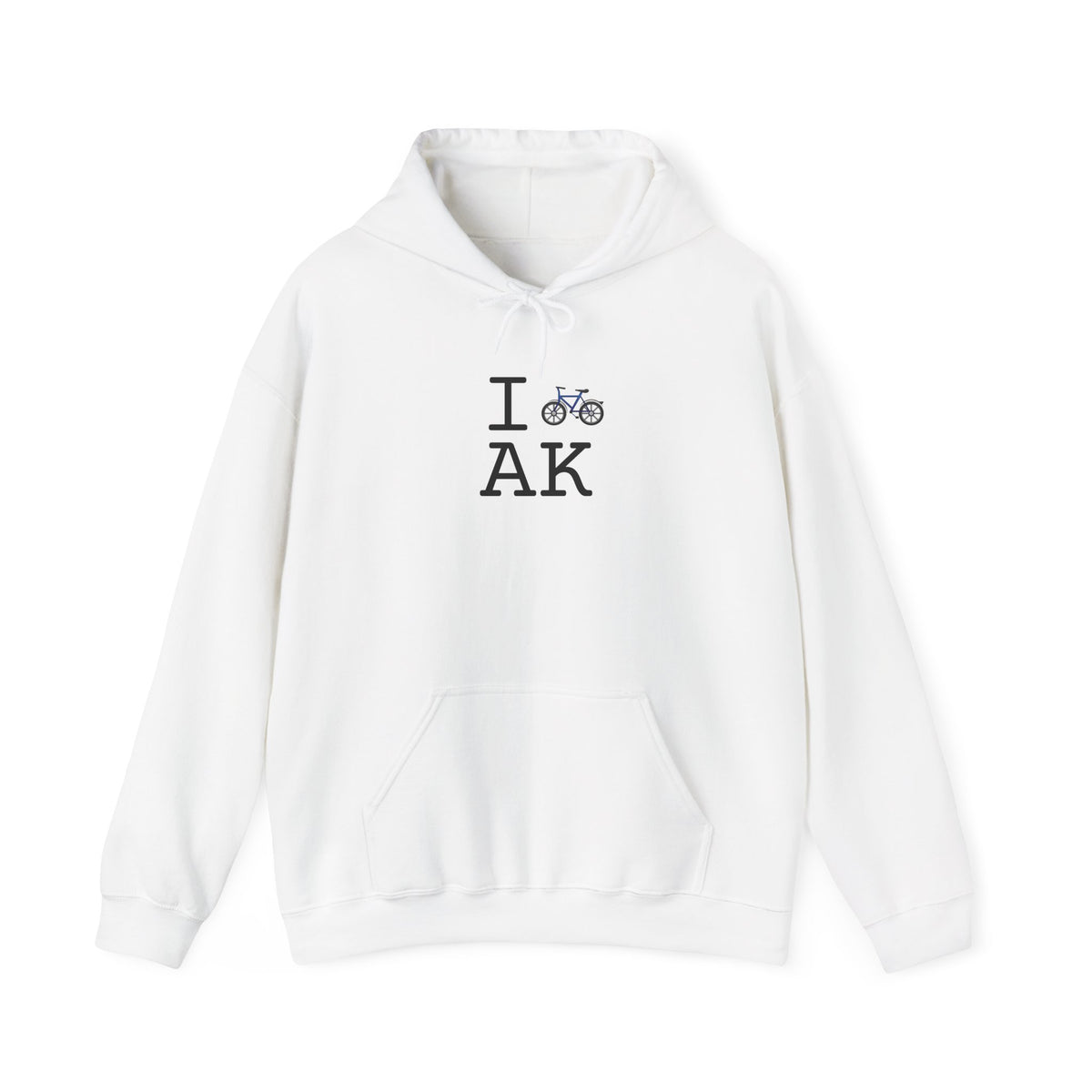 "I Bicycle Alaska" Hoodie