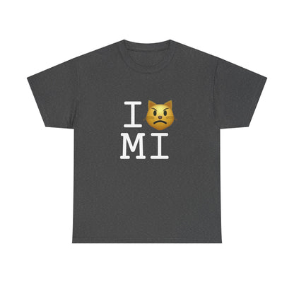 "I'm a Pouting Cat about Michigan" Tee