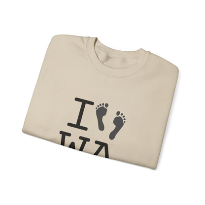 "I leave Footsteps in Washington" Sweatshirt