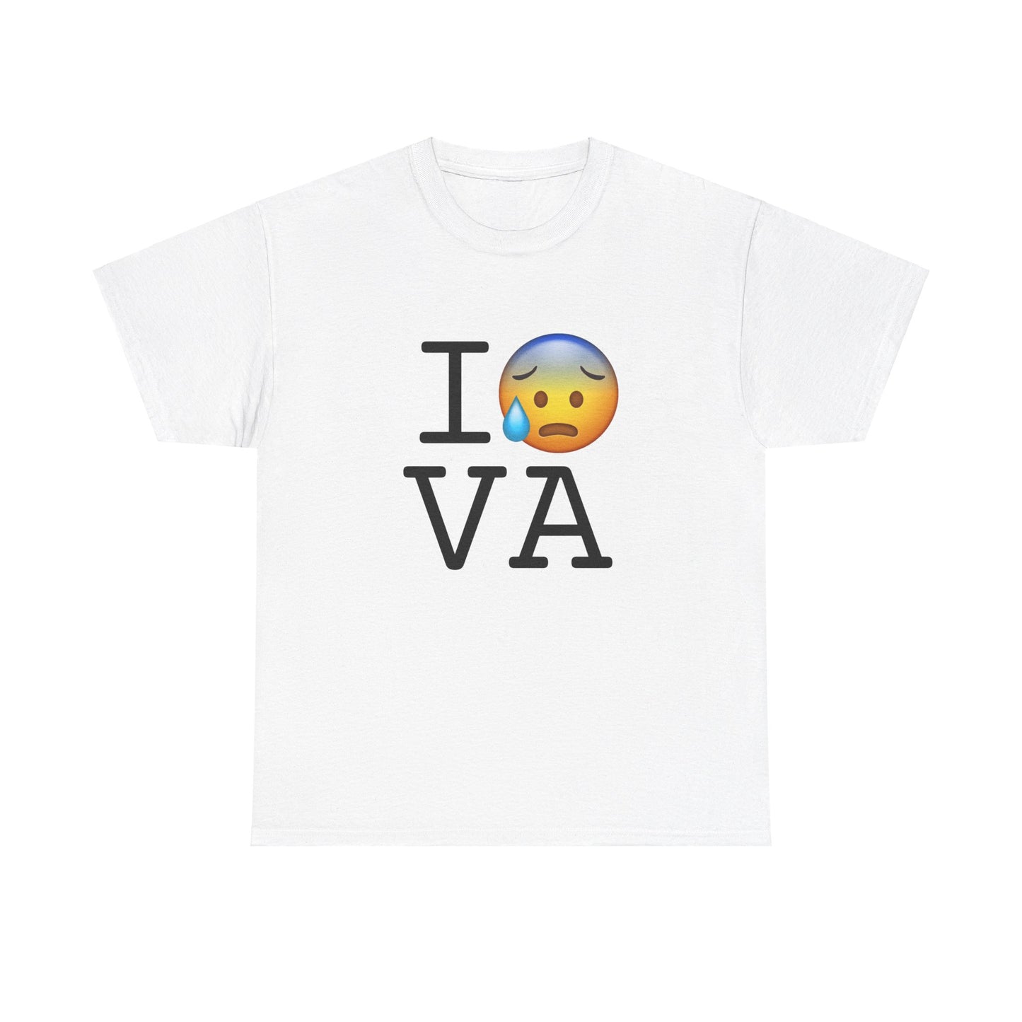 "I'm Anxiously Sweating in Virginia" Tee