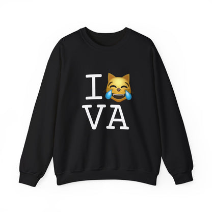 "I'm Laughing like a Cat at Virginia" Sweatshirt