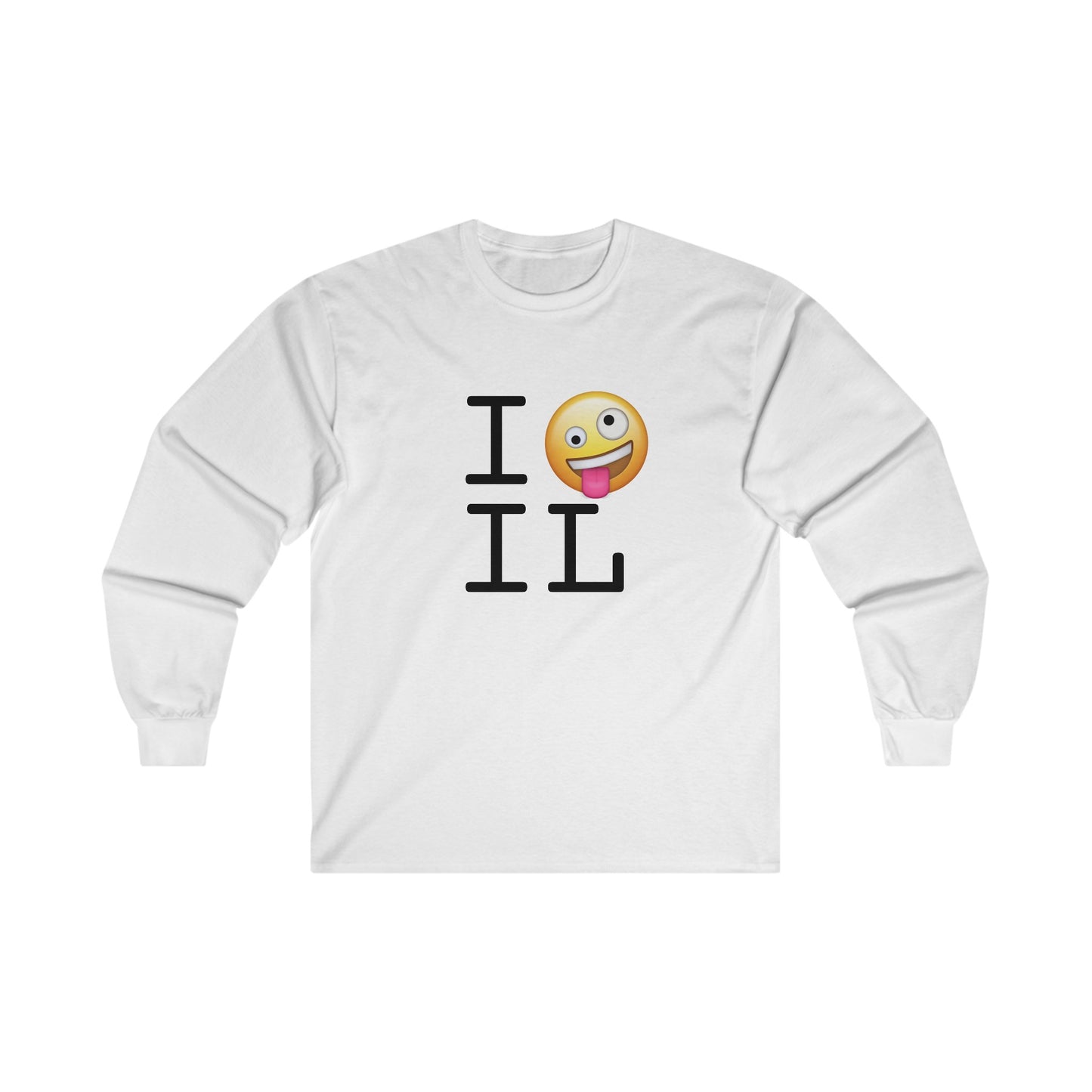 "I'm Crazy about Illinois" Long Sleeve Shirt