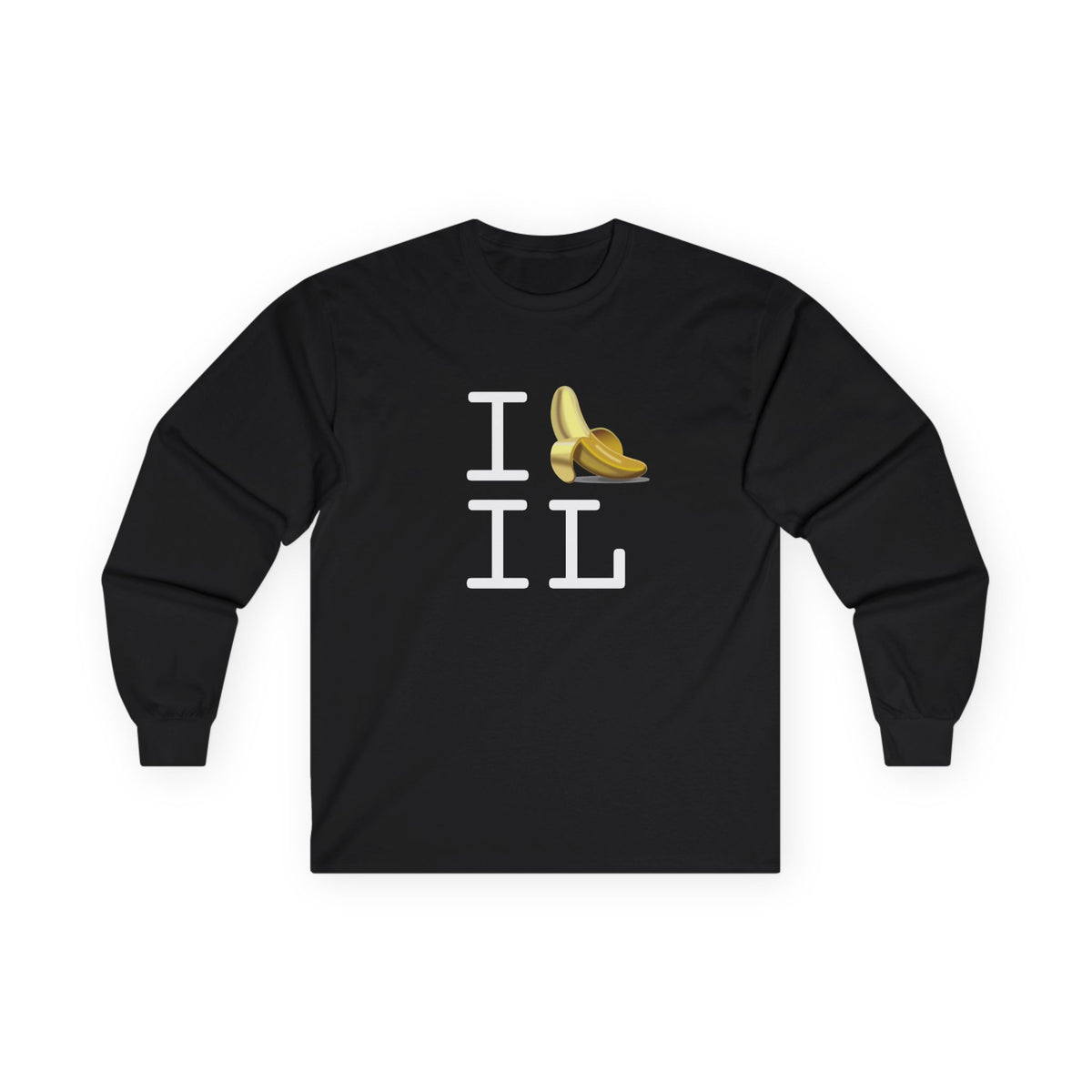 "I'm Bananas about Illinois" Long Sleeve Shirt