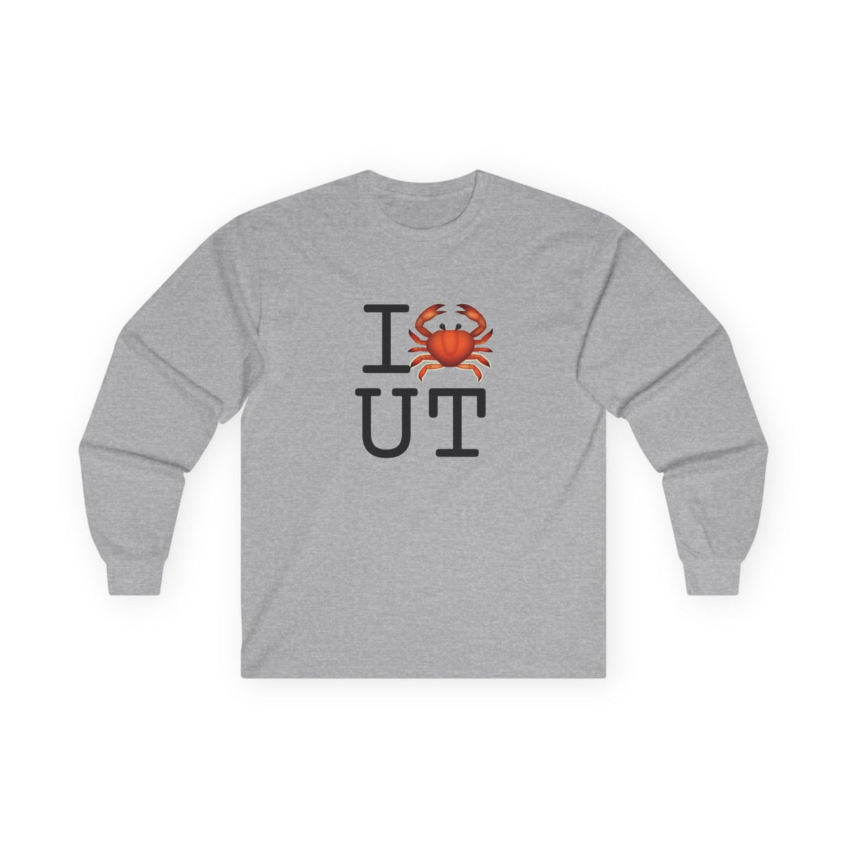 "I Crab Utah" Long Sleeve Shirt
