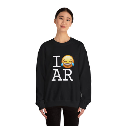 "I'm Laughing at Arkansas" Sweatshirt