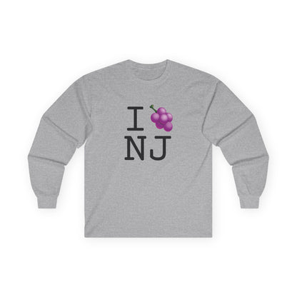 "I Grape New Jersey" Long Sleeve Shirt