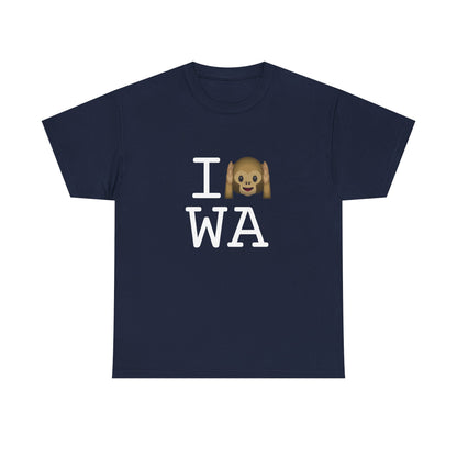 "I Don't Hear Washington" Tee