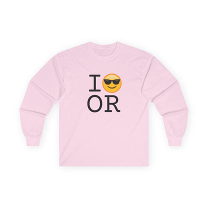 "I'm Cool with Oregon" Long Sleeve Shirt