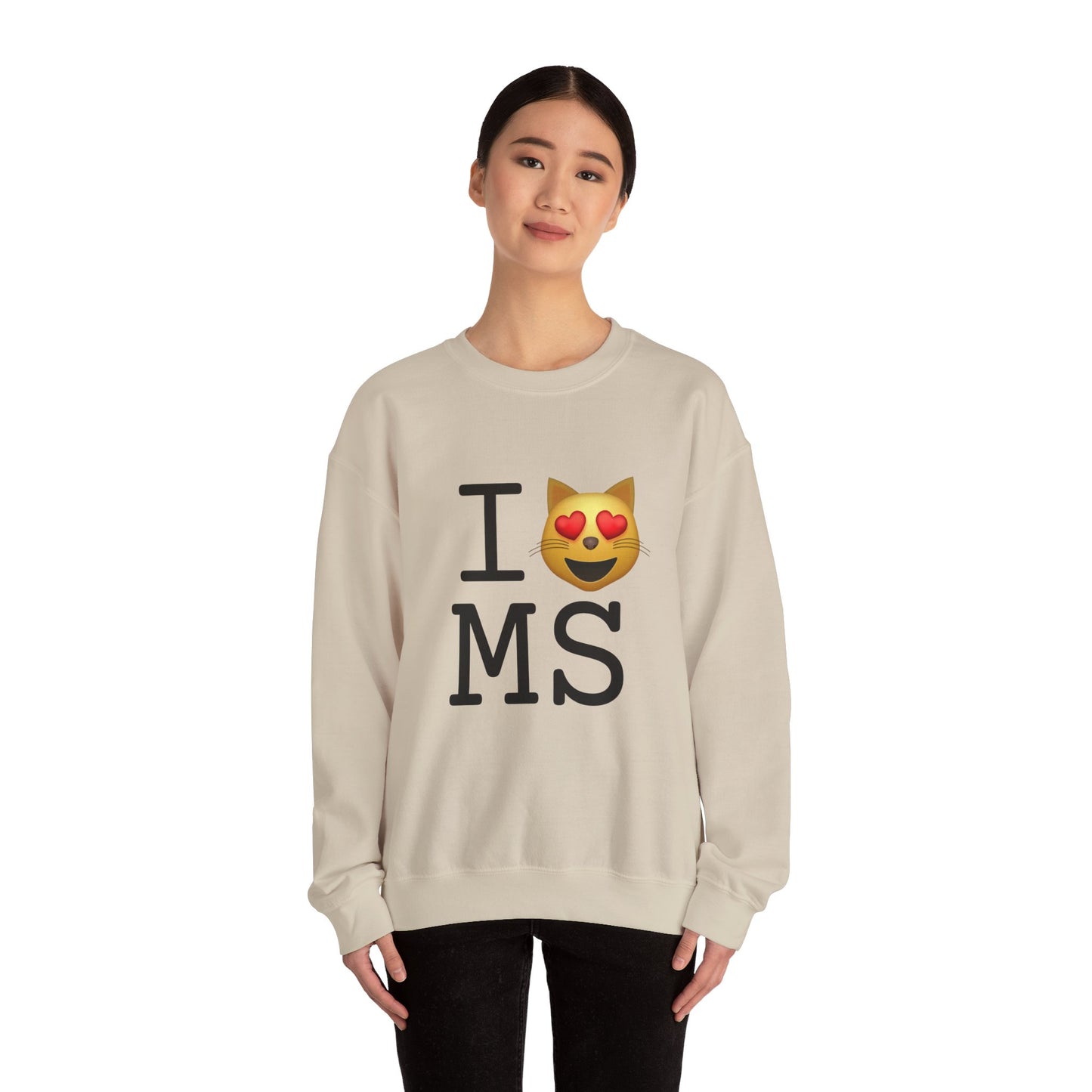 "I'm a Cat that Loves Mississippi" Sweatshirt