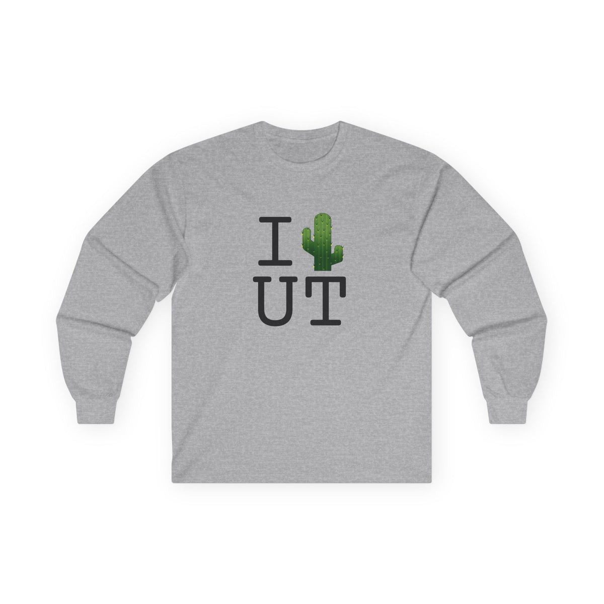 "I Cactus Utah" Long Sleeve Shirt