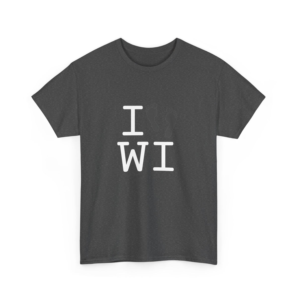"I leave Footsteps in Wisconsin" Tee