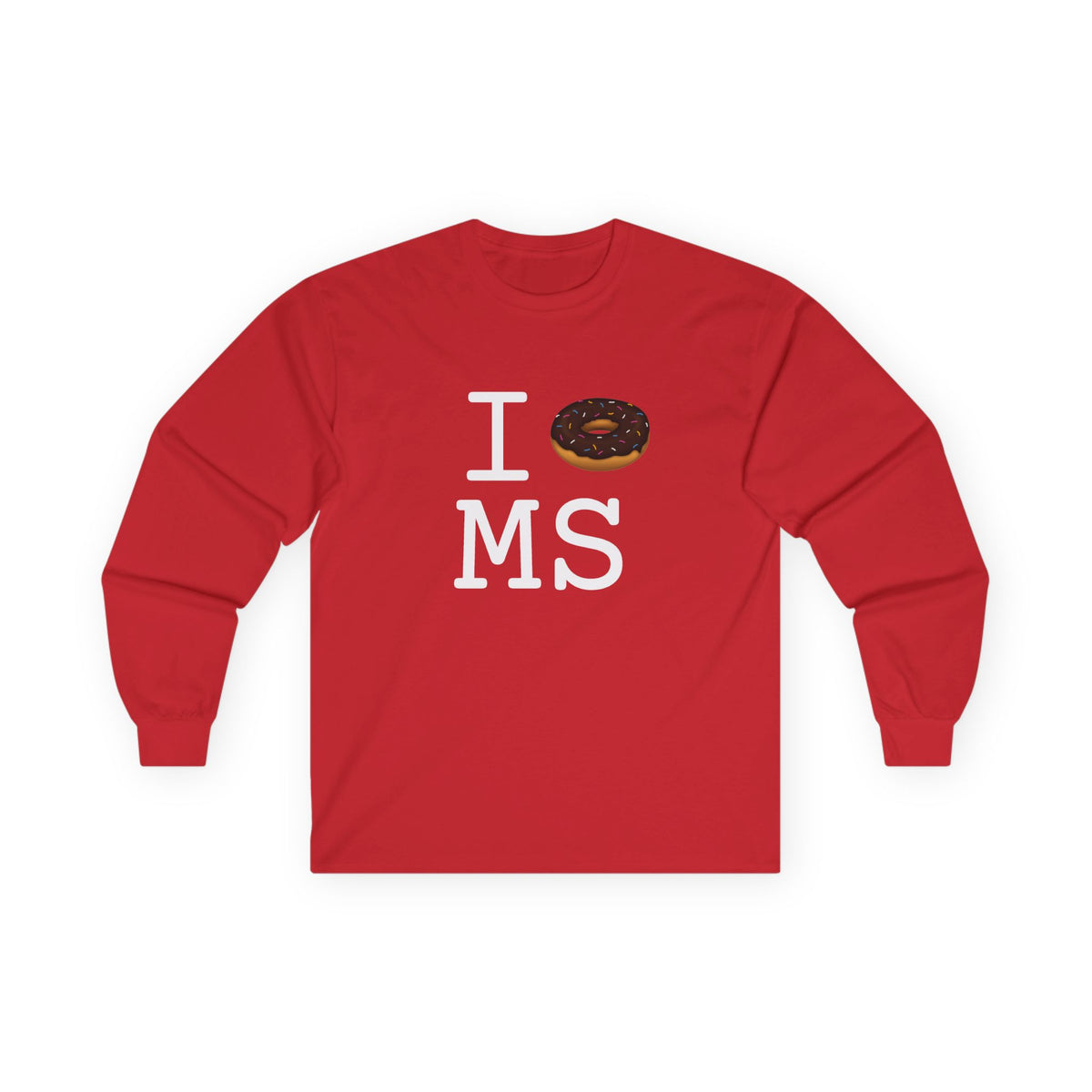 "I Donut Mississippi" Long Sleeve Shirt
