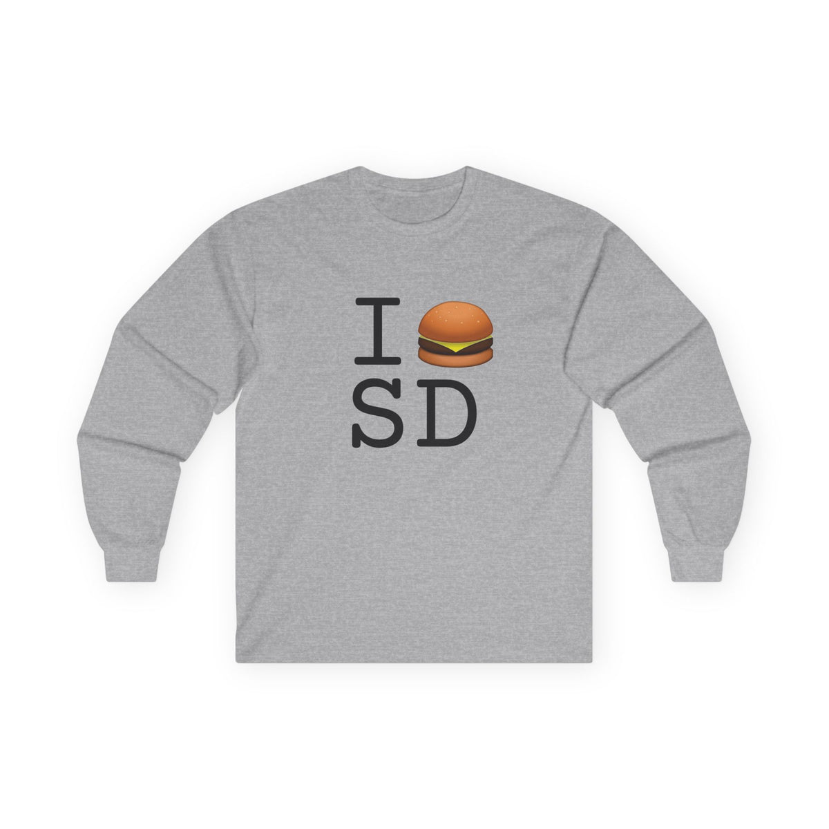"I Cheeseburger South Dakota" Long Sleeve Shirt