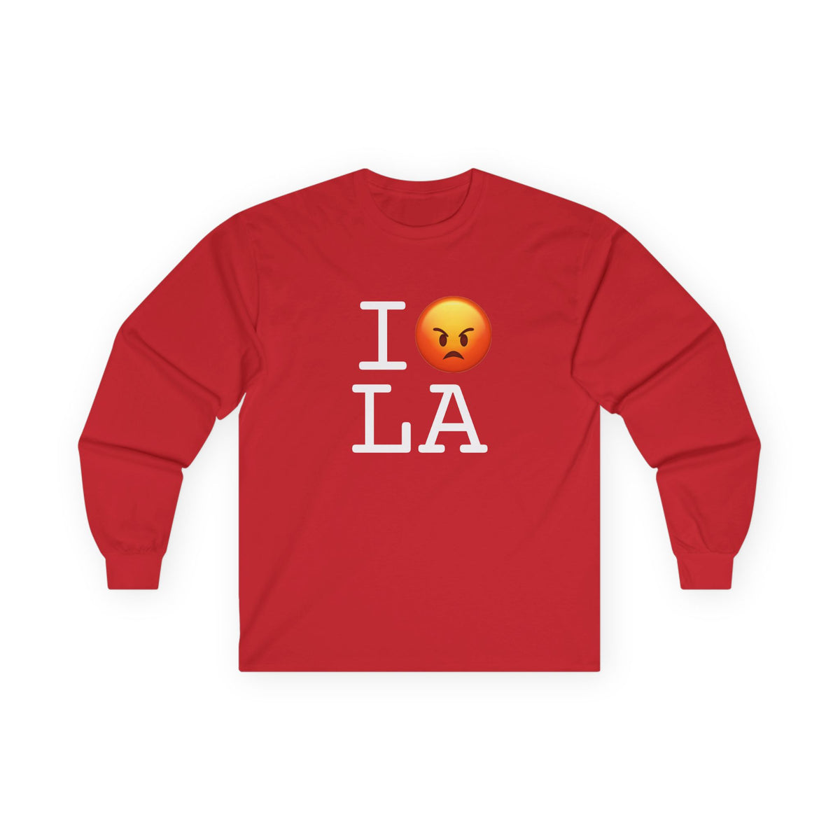 "I'm Angry about Louisiana" Long Sleeve Shirt