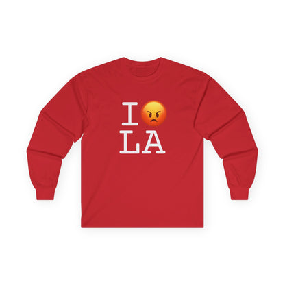 "I'm Angry about Louisiana" Long Sleeve Shirt