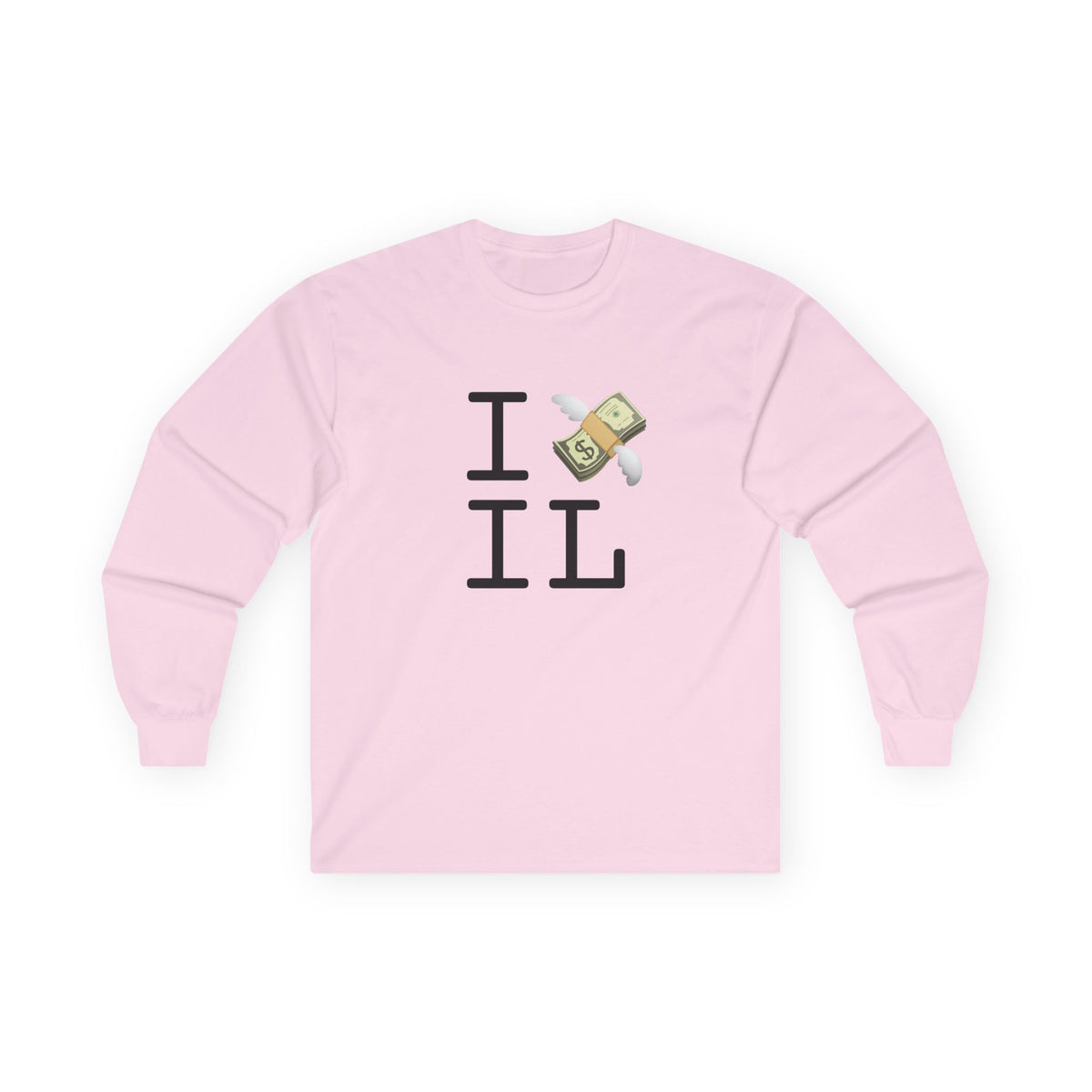 "I Lose Money in Illinois" Long Sleeve Shirt