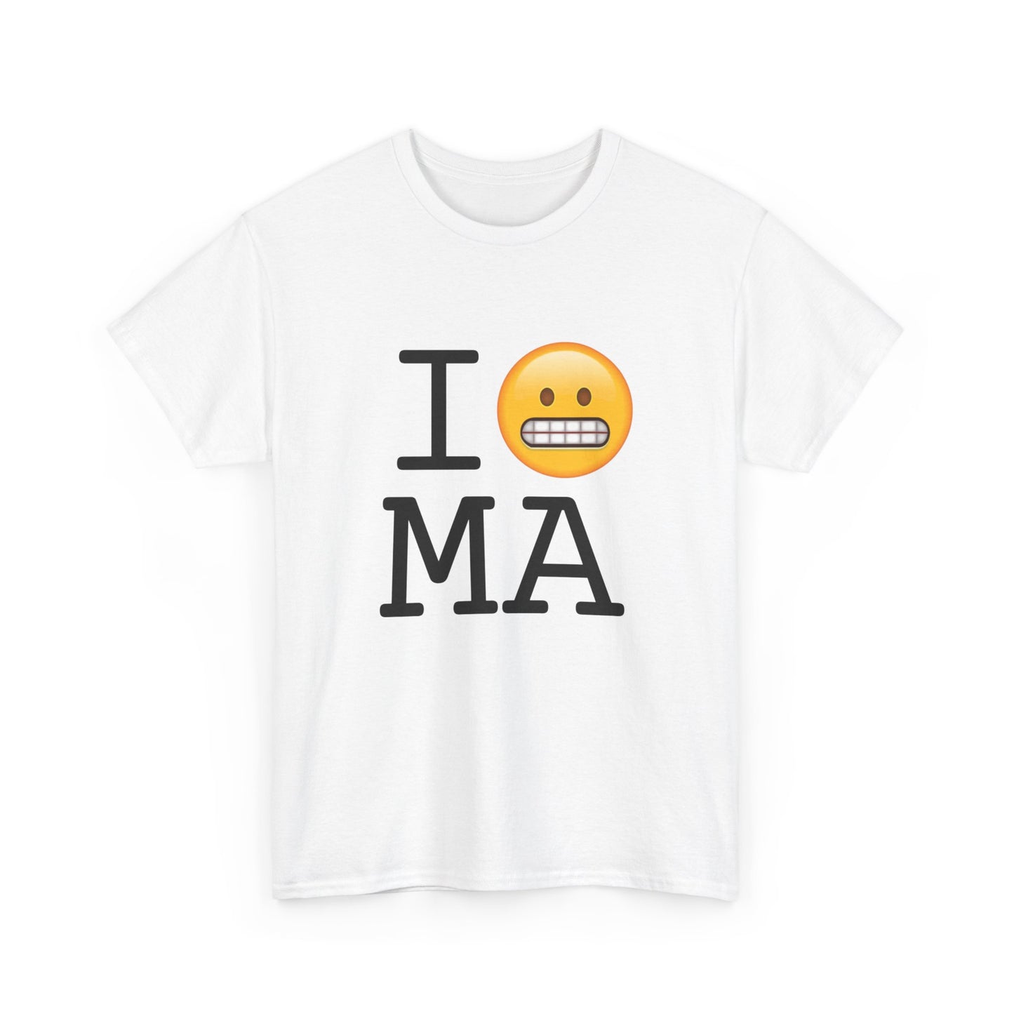 "I Grimace about Massachusetts" Tee