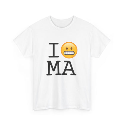 "I Grimace about Massachusetts" Tee