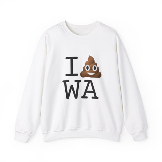 "I Poop in Washington" Sweatshirt