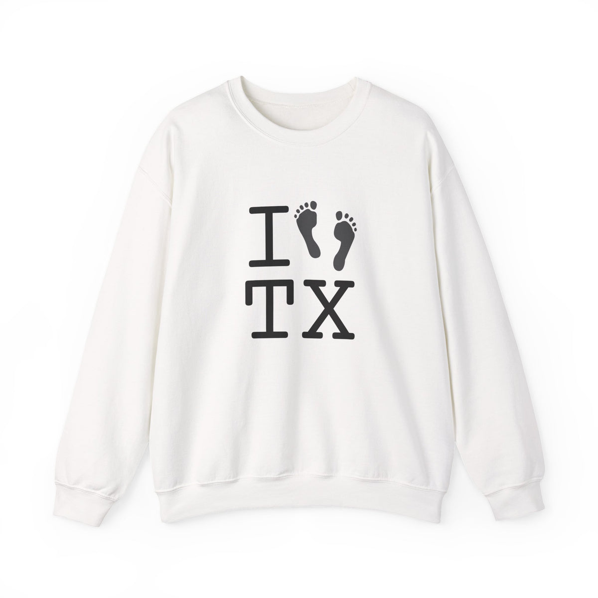 "I leave Footsteps in Texas" Sweatshirt