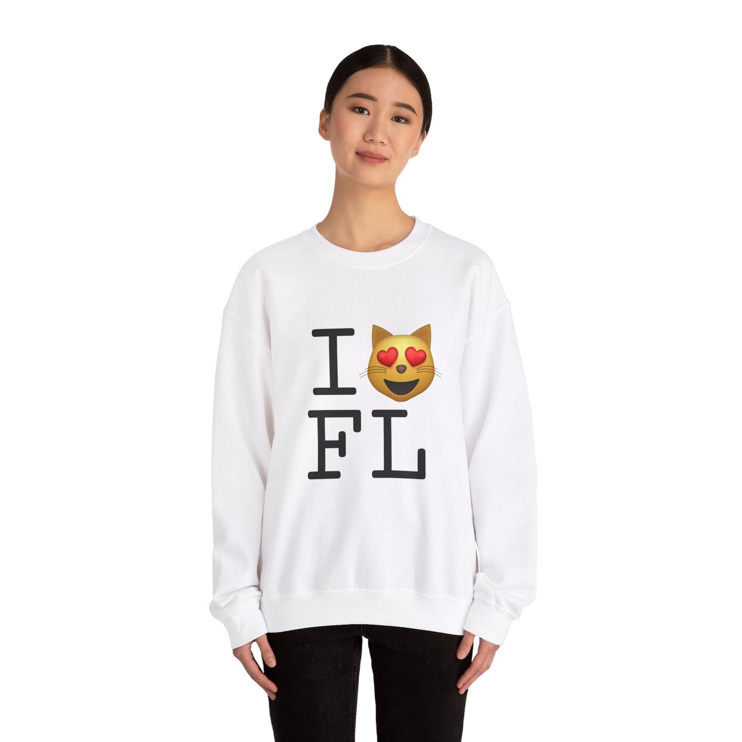 "I'm a Cat that Loves Florida" Sweatshirt