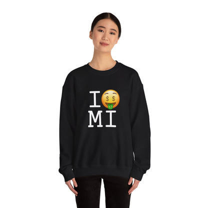 "I Get Rich in Michigan" Sweatshirt