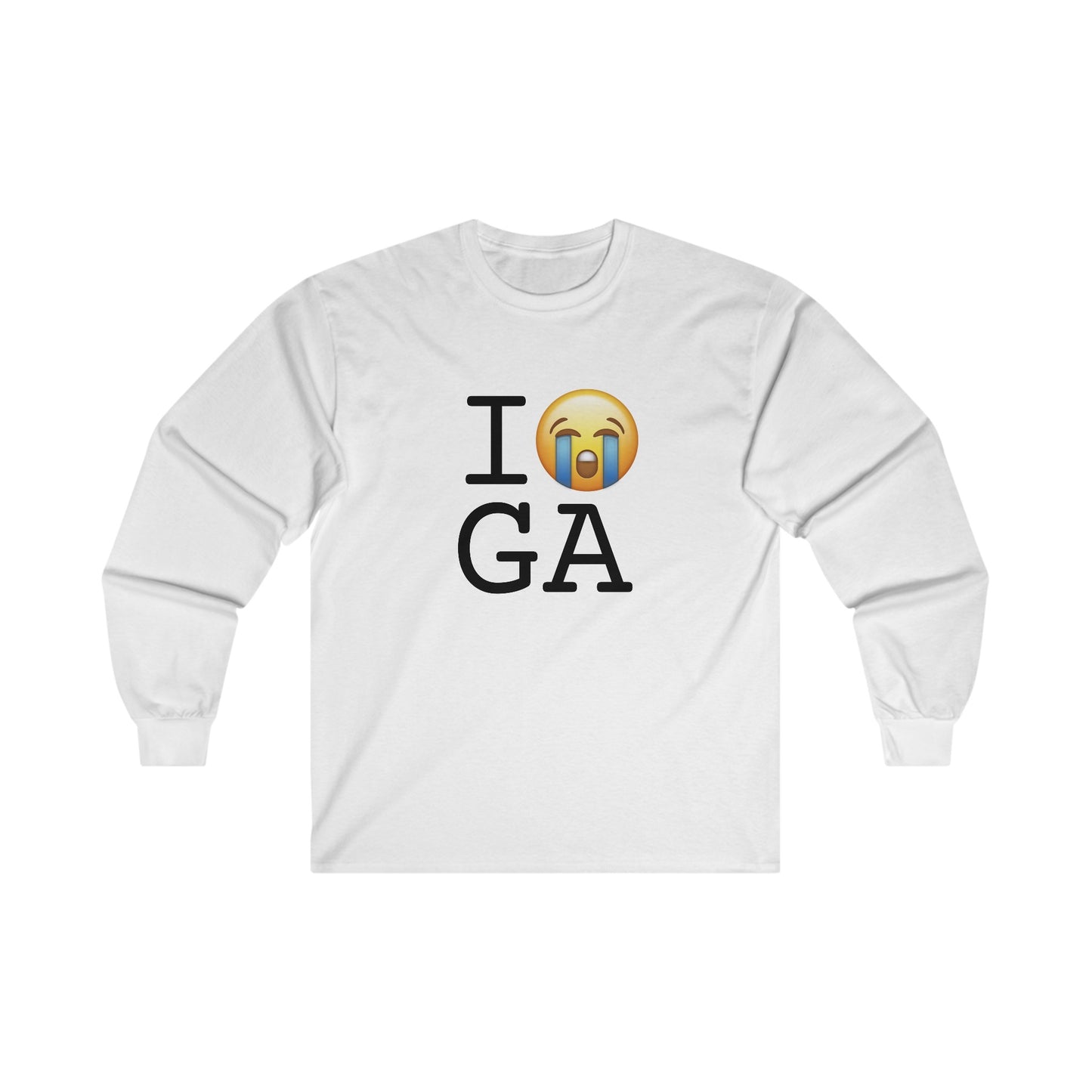 "I Cry About Georgia" Long Sleeve Shirt