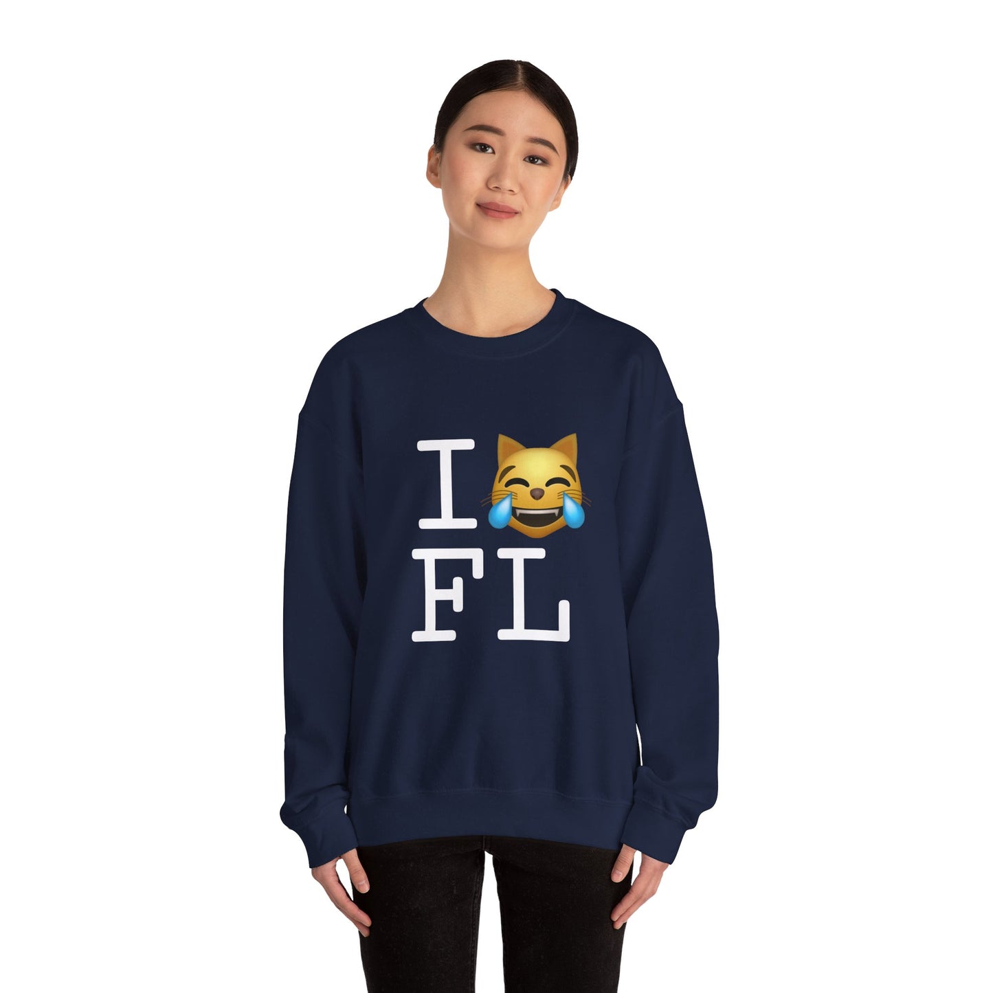 "I'm Laughing like a Cat at Florida" Sweatshirt