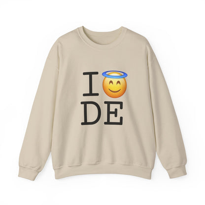 "I'm an Angel in Delaware" Sweatshirt