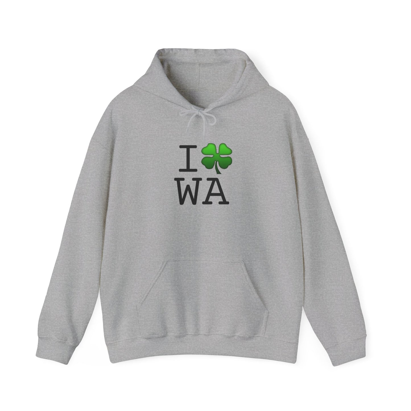 "I'm Lucky (Clover) in Washington" Hoodie