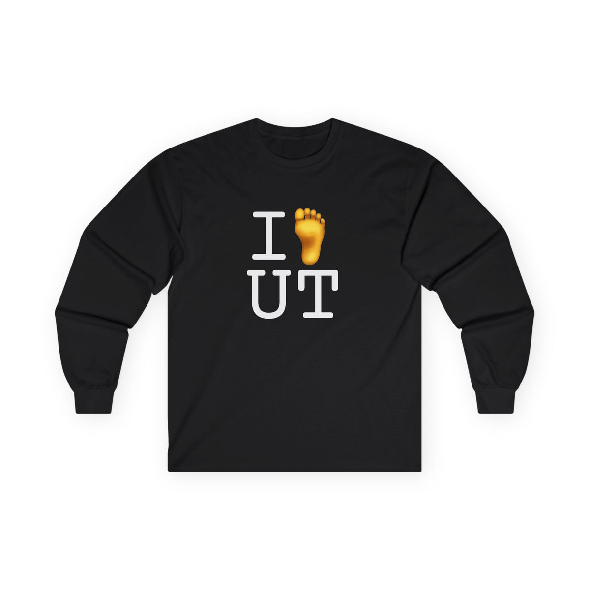 "I Foot Utah" Long Sleeve Shirt