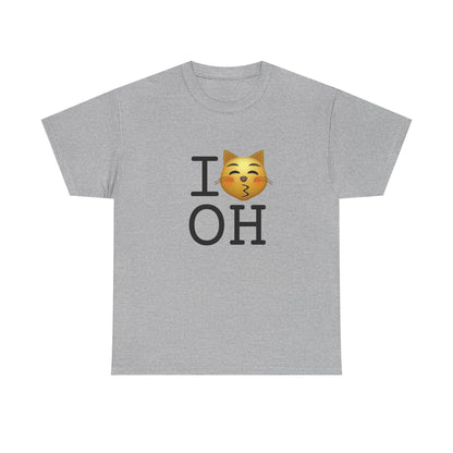 "I'm a Kissing Cat toward Ohio" Tee