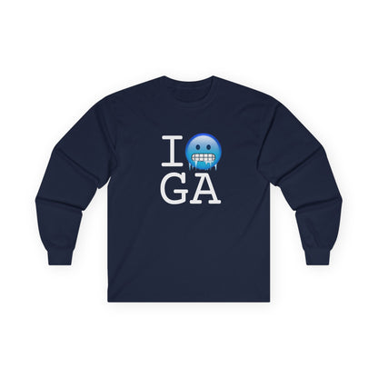 "I'm Cold in Georgia" Long Sleeve Shirt