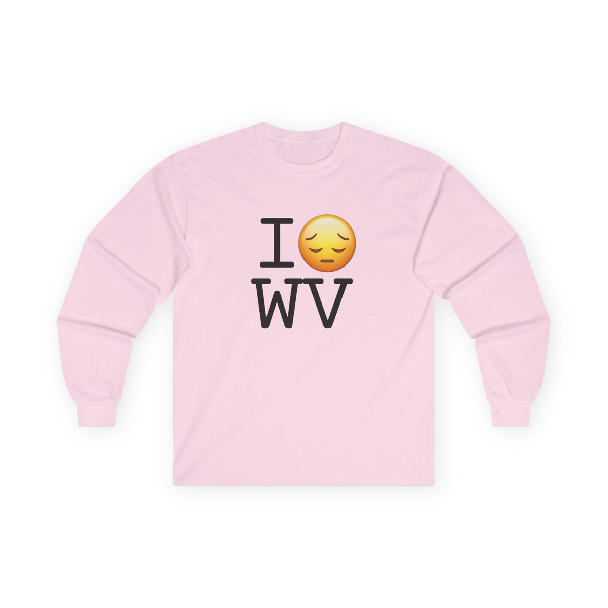 "I'm Depressed about West Virginia" Long Sleeve Shirt