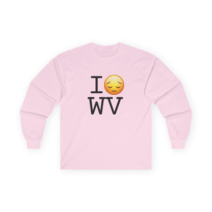 "I'm Depressed about West Virginia" Long Sleeve Shirt