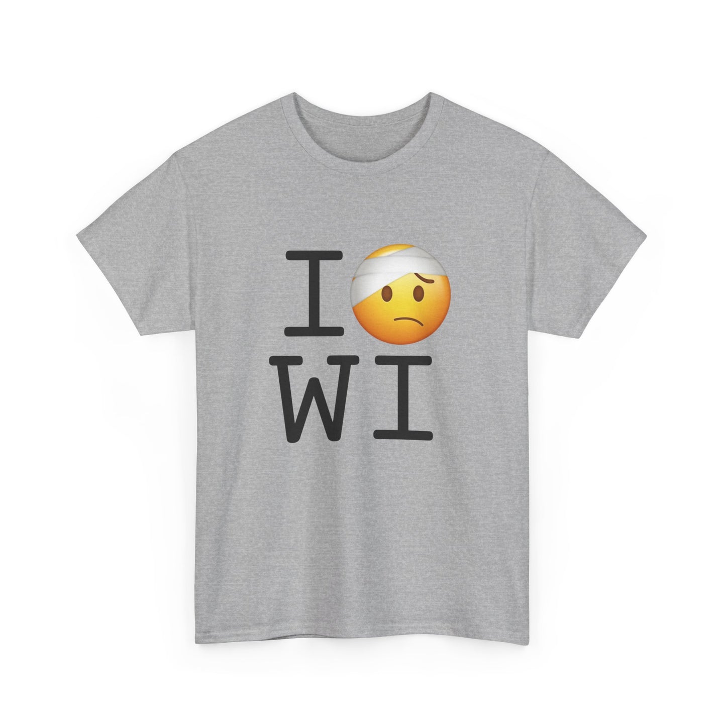 "I'm Hurt in Wisconsin" Tee