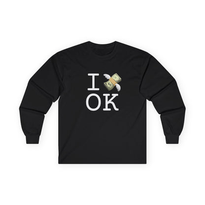 "I Lose Money in Oklahoma" Long Sleeve Shirt