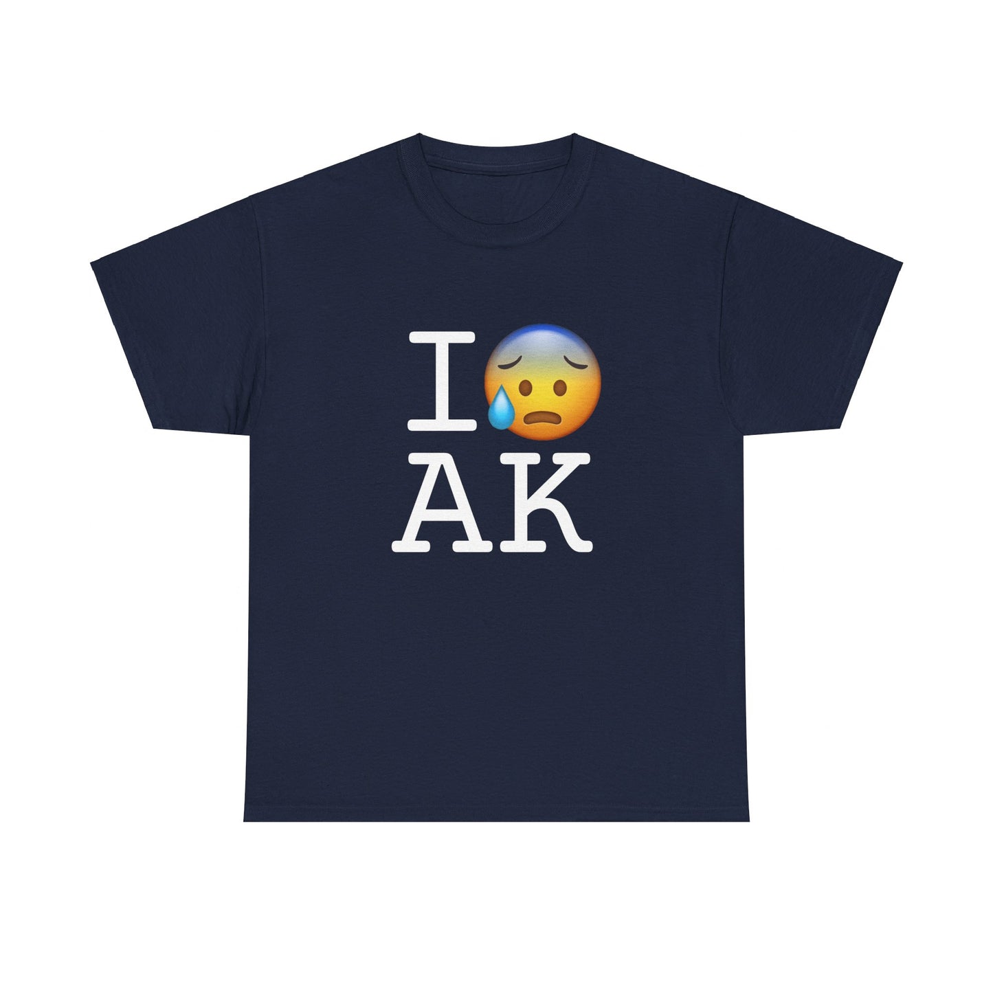 "I'm Anxiously Sweating in Alaska" Tee