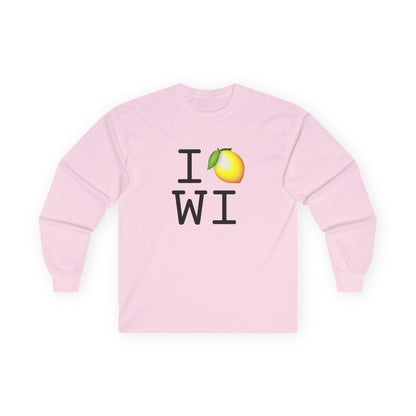 "I Lemon Wisconsin" Long Sleeve Shirt