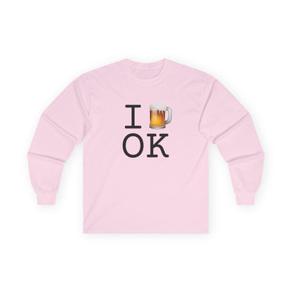 "I Beer Oklahoma" Long Sleeve Shirt