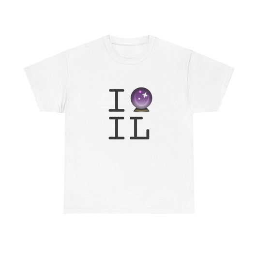 "I Predict the Future (Crystal Ball) of Illinois" Tee