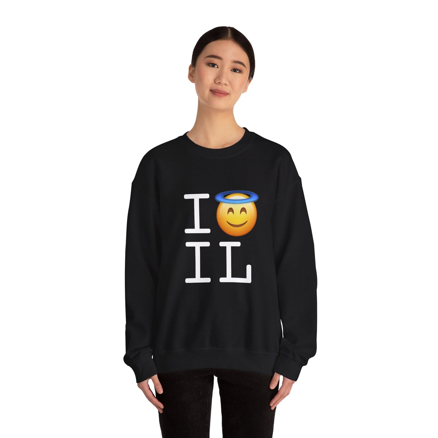 "I'm an Angel in Illinois" Sweatshirt