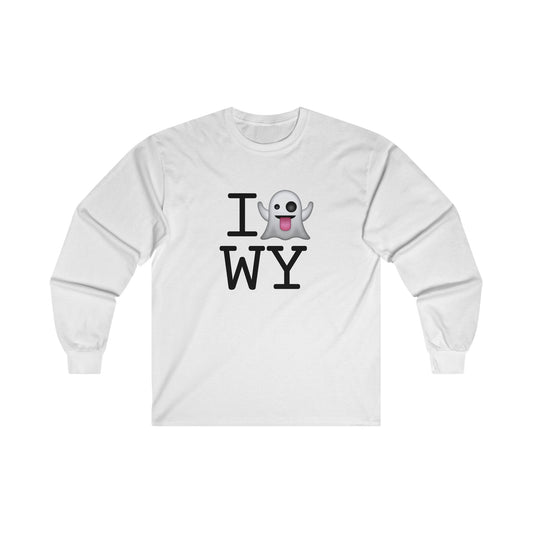 "I'm Ghosting Wyoming" Long Sleeve Shirt