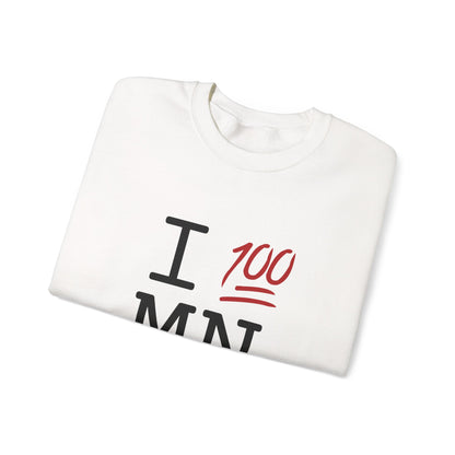 "I Keep it 100 in Minnesota" Sweatshirt